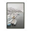 Impression sur toile, "Harbour In Norvège Snow" par Garima Dhawan-1974497154-1974497166