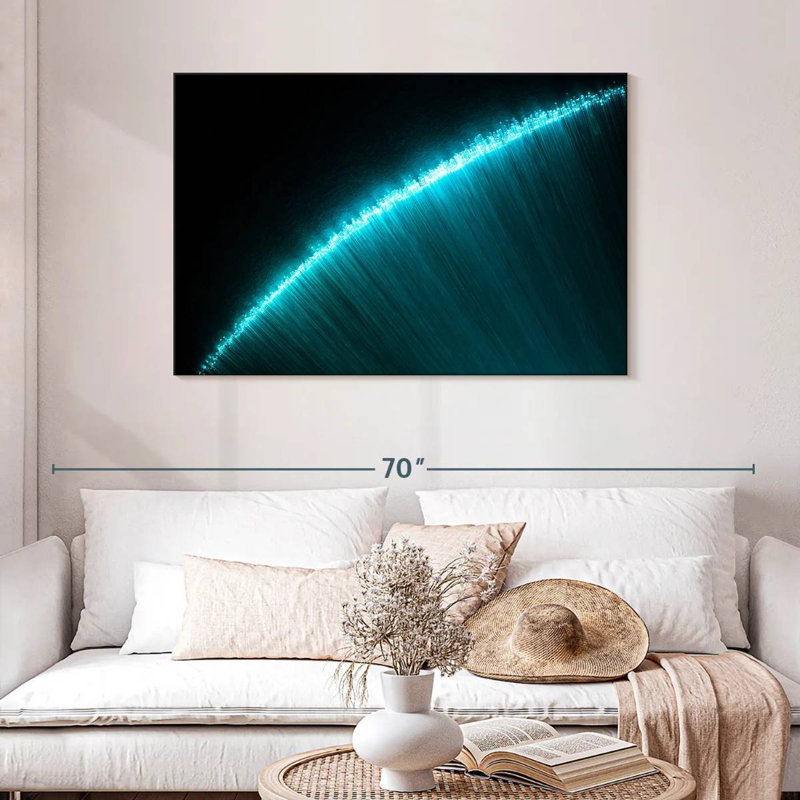 Optical Fibers, 30" H x 45" W