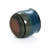 Blue and Green Ombre Round Decorative Ceramic Planter Pot