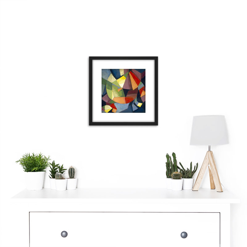 Russell Synchromy Abstract Synchromist by Russell - Single Picture Frame Painting