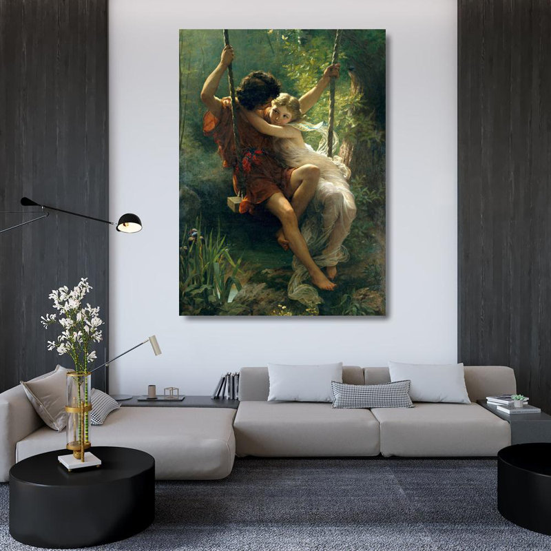 Le Printemps, 48" H x 35" W