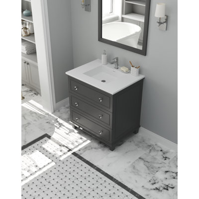 Ensemble de meuble-lavabo simple 30 po Medina