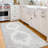 Sabrenna Paige Distressed Ivory Machine Washable Area Rugs-1703406064