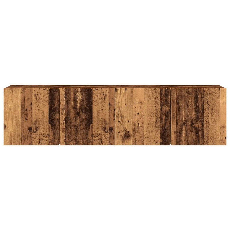 Atravion Unfinished TV Stand, 80cm, Old Wood