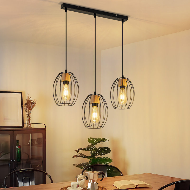 3 - Light Stainless Steel Bell Pendant