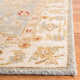 Samuel Oriental Handmade Tufted Wool Gray Blue/Beige Area Rug