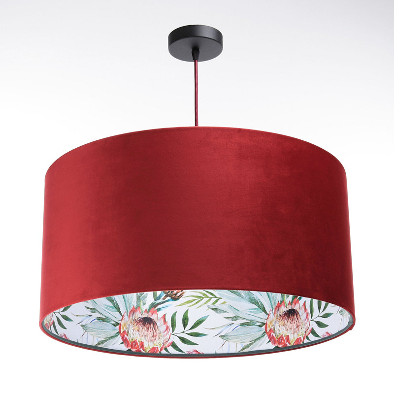 Ender 1 - Light Drum Pendant, 112 cm x 60 cm