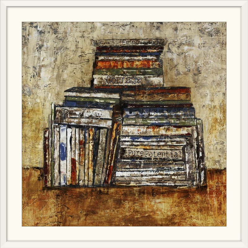 'design Inspiré Par La Peinture D'impression Alexys Henry, 16" H x 16" L x 1.5" D, Toile