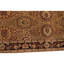 Wool Oriental Area Rug in Brown/Red/Black
