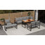 Outsunny 6 Piece L Shaped Garden Furniture Set 9 Seater-1178311089
