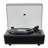 Arkrocket Huygens Bluetooth Record Player Turntable with Built-in Speakers (Black)