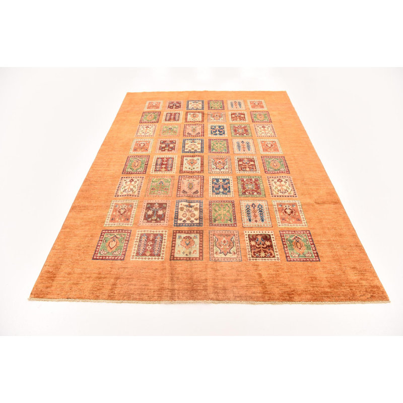 Tapis orange Nitta
