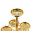 14.37" 3 - Tier 49 Heads Candle Stand Ghee Lamp Holder Buddha Hall Temple Home Decor