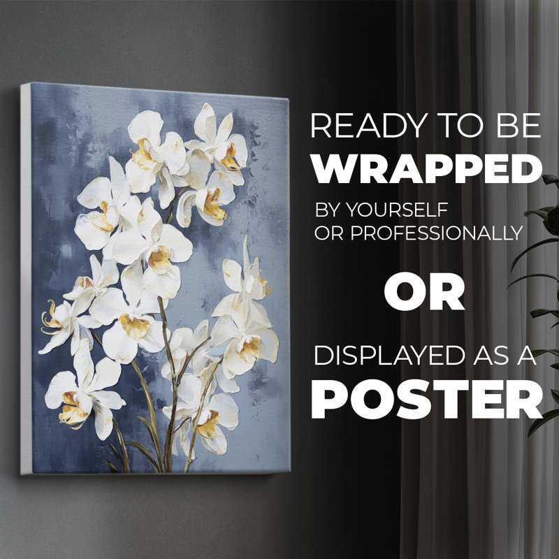 FLORAL Series CLxxi - Impression sur toile seulement - non encadrée, H 18 po x l 12 po