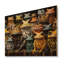 Multicolor Pop Art Frogs I - Frogs & Toads Wood Wall Art On Natural Pine Wood-557811400