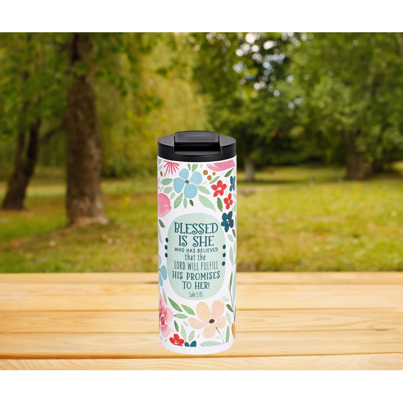 Tumbler Blessed Is She Luke 1:45 20 Oz