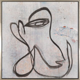 Faces Of Life I Painting