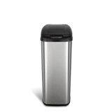 Nine Stars 13.2 Gallon Stainless Steel Slim Motion Sensor Trash Can