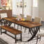 Metal Base Dining Table-1357912286-1357912291