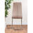 Tierra Modern Glass & Metal Extendable Dining Table Set & 6 Luxury Faux Leather Dining Chairs-1204126082