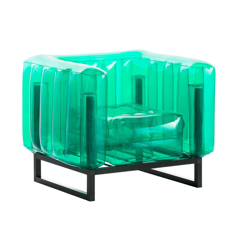 Yomi Outdoor Lounge Chair, Green