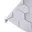 Alecxa 10m x 45cm 3D Embossed Peel & Stick Wallpaper Roll