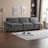 Modular Sectional Sofa With Movable Ottoman-1155593605