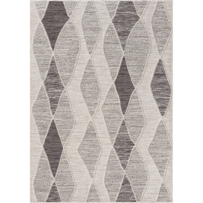 Christhoper Geometric High-Low Indoor/Outdoor Area Rug