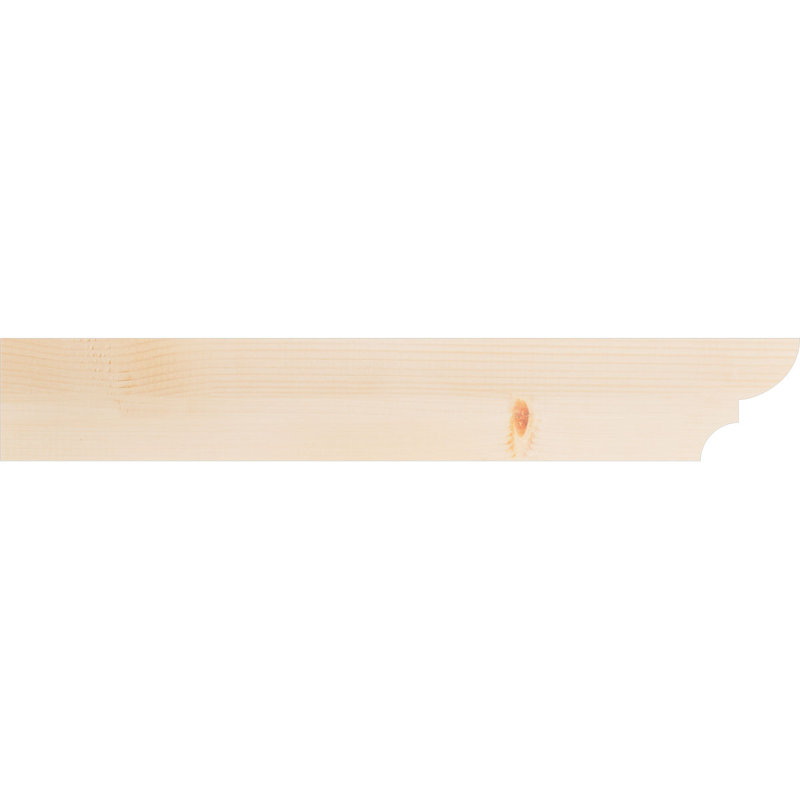 Queue de chevron lisse Ridgewood, Sapin de Douglas, H 6 po x l 3 1/2 po x L 36 po