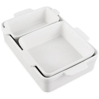3PC Casserole Cookware Set