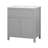 30'' Bathroom Vanity With Ceramic Sink, Free Standing Single Vanity Set With Soft Closing Doors, Modern Style, Grey