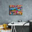 «Metromix Luv I» par Erin Ashley, estampe numérique sur toile-517001979