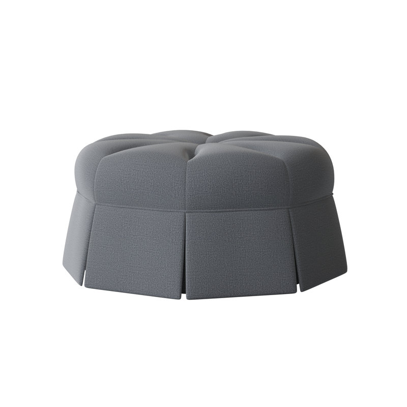 Duchess Round Pouf, Elise Harbor
