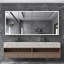 Armoire de salle de bain à DEL avec miroir