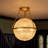 Neven Glass Semi Flush Mount-1597651046