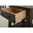 Dark Teak 1 Drawer, 1 Shelf, End Table