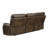 Brown Reclining Sofa