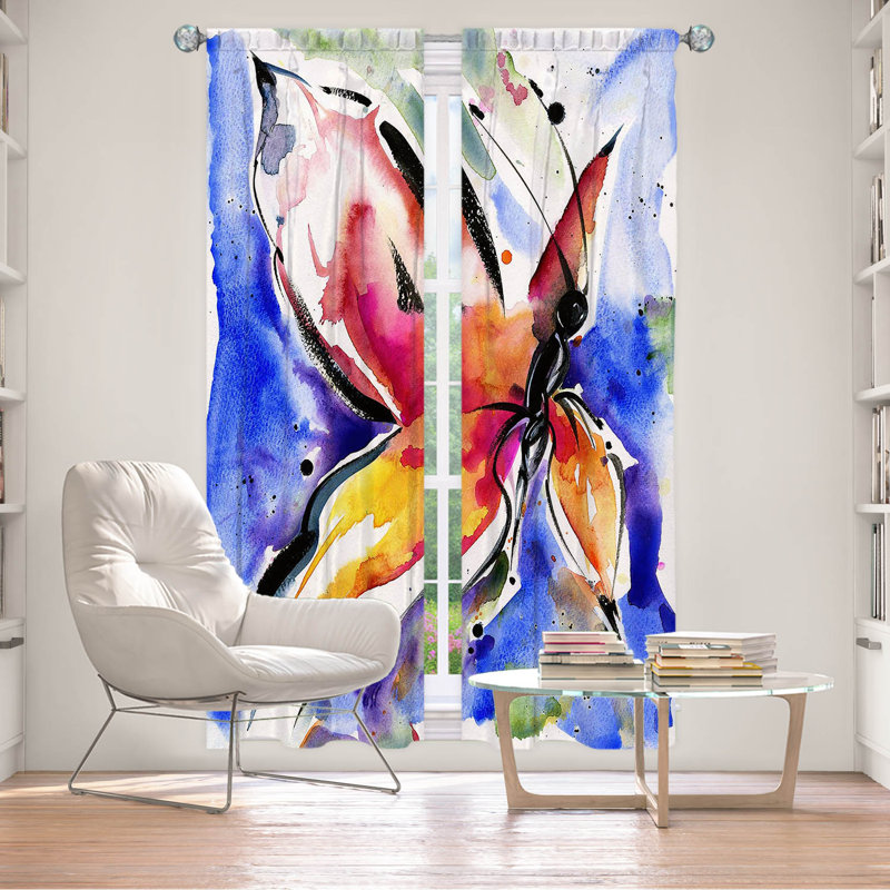 Room Darkening Curtain Pair, 20" W x 82" L