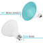 8 watts (45 watts équivalents), DEL PAR38, ampoule à DEL colorée, culot moyen E26 (standard)-73484793-128880036