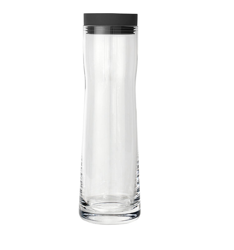 1 L Karaffe Splash, Black/Clear