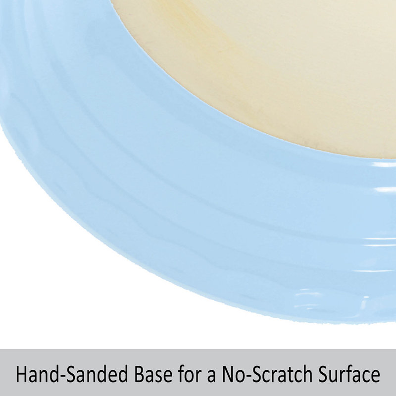 Chantal Stoneware 2 Piece Baker Bakeware Set, Glacier Blue