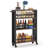 33.4'' H x 19.7'' W Utility Cart with Wheels