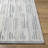 Rectangle Roze Abstract Hand Tufted Polyester Area Rug in Gray-1927030364