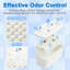 2 Pack Cat Litter Box Deodorizer - Natural Plant Essential Oil Odour Eliminator, Universal Fit for Automatic Litter Boxes