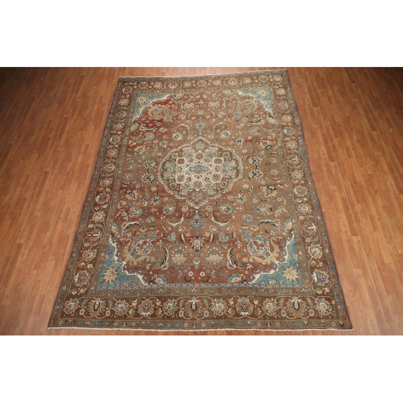 Tapis traditionnel floral 9 x 12