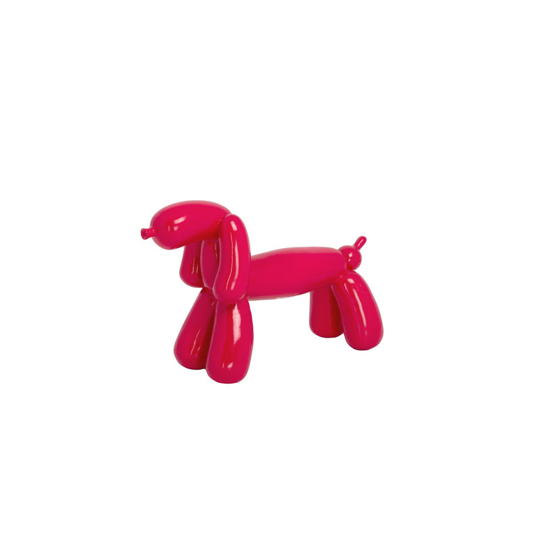 Résine chien rouge