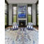 Nuage Wool Abstract Area Rug in Navy/Blue/Taupe-464299476