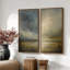 «Stormy Horizon Cloudscape Art For Room», ensemble de 2 reproductions d'art encadrées sur toile 60 po 2 pièces-654741462-654741457