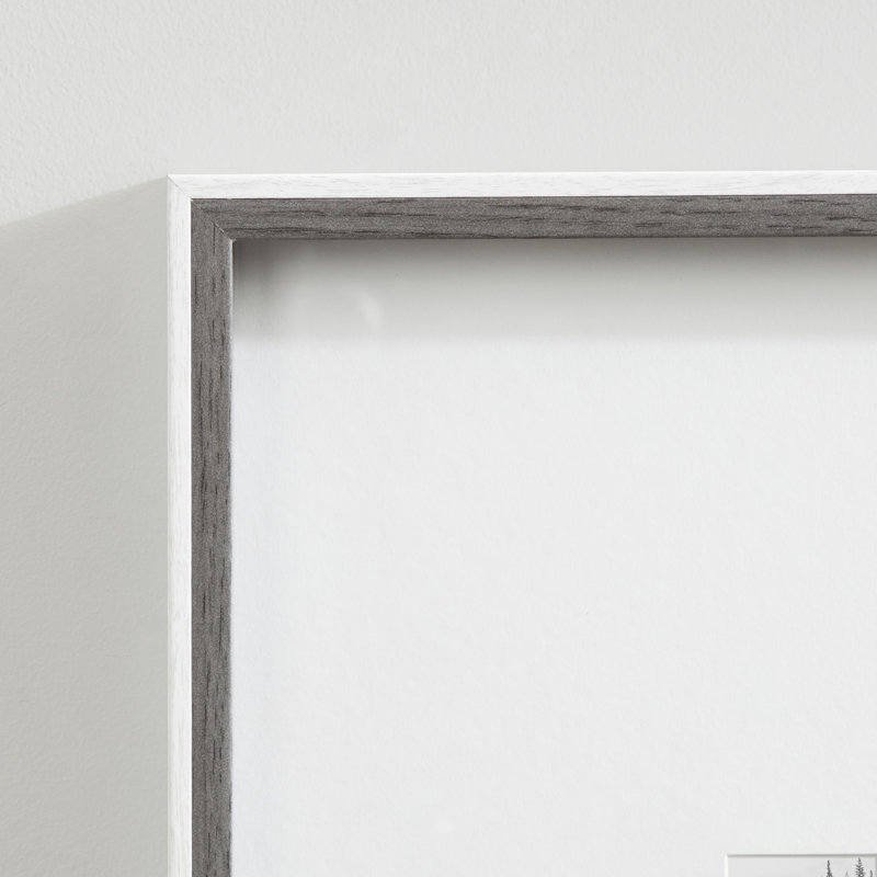 Ensemble de trois cadres photo, Gris, L 16 po x H 20 po