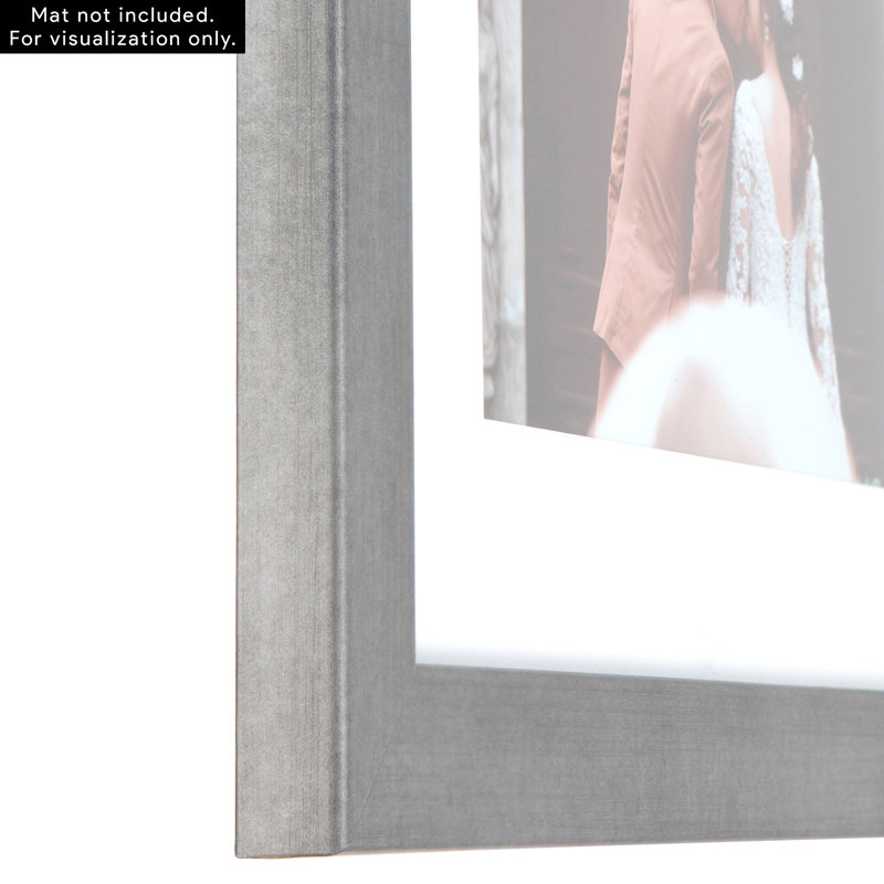 Cadre photo Vasili, Gris, 5 po x 7 po